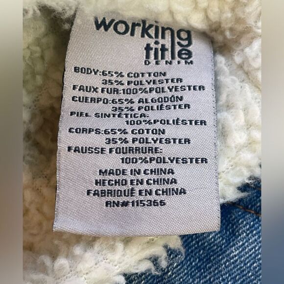 Pink Floyd & Red Hot Chili distressed upcycle trucker jean jacket ONE OF A KIND - Picture 8 of 13